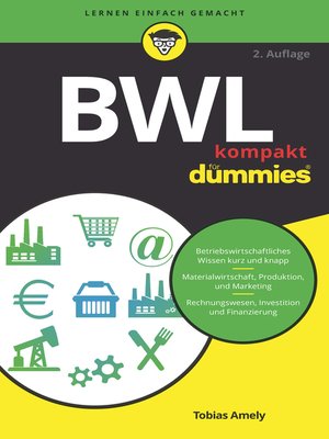 cover image of BWL kompakt f&uuml;r Dummies